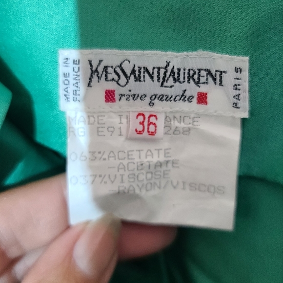 Yves saint laurent vintage wrap skirt with bow size 36 (small) - Picture 5 of 5